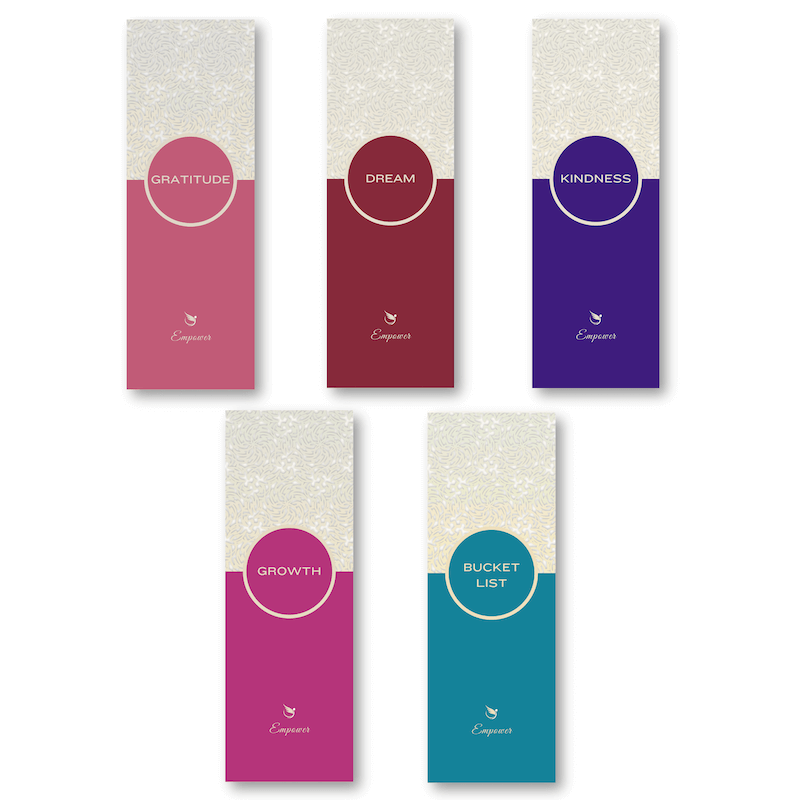 Empower Collection 5-Piece Bookmark Set