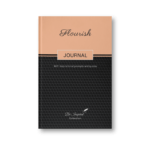 Front cover of the Flourish-themed inspirational journal.