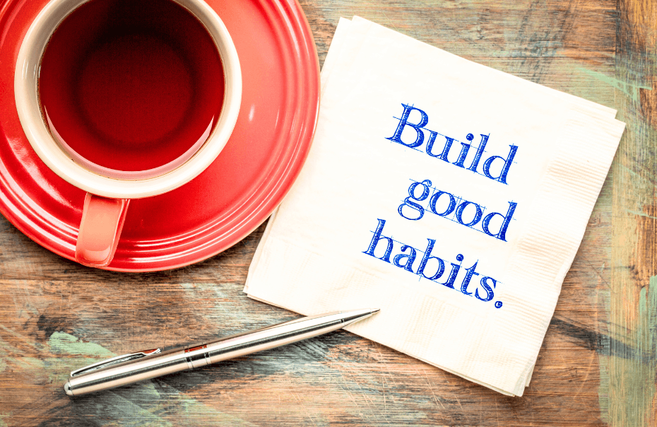 Break Bad Habits With Journaling Blog Post - Motivational Image