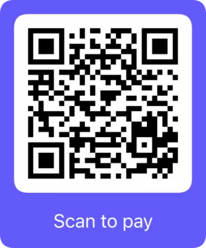 Tip Jar QR code to choose a custom treat