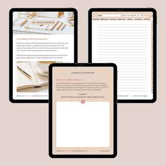 Journal With Confidence Ebook internal pages